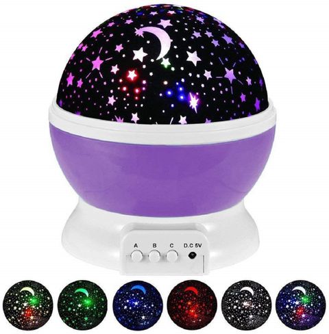 CHEAPER SHOP star Master Projector Night lamp and Rotating 4 Mode Sky Star Master Mini Projector Lamp for Kid's Room Decor Table Lamp (10 cm, Multicolor) - Image 4