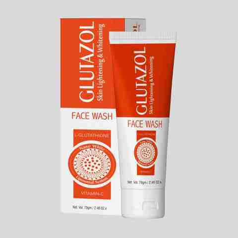GLUTAZOL SKIN LIGHTENING & WHITENING FACE WASH WITH L-GLUTATHIONE & VITAMIN C Face Wash