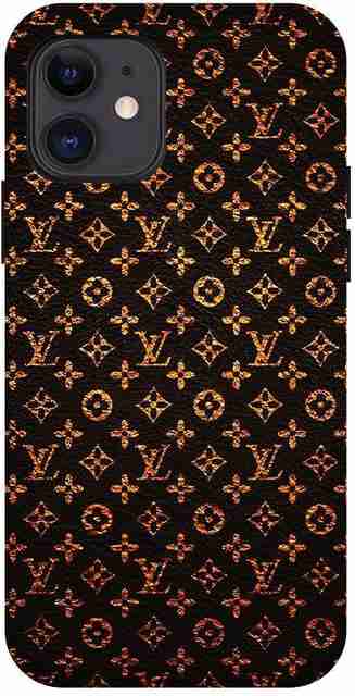 FULLYIDEA Back Cover for Apple iPhone 12, louis vuitton
