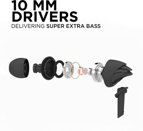 boAt Bassheads 100 Wired Earphones Wired Headset (Black, In the Ear) - Image 7