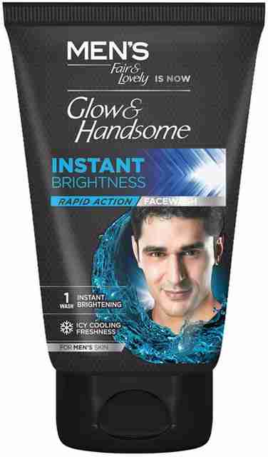 Glow & Handsome Instant Brightness Rapid Action Face Wash 100g - Image 5