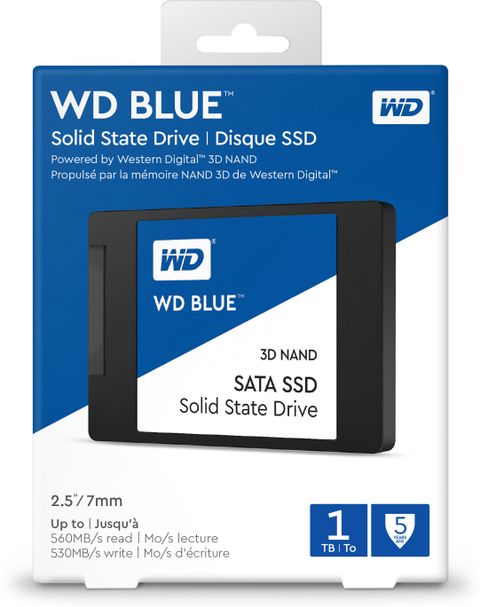 WD Blue 1 TB Laptop, Desktop Blue SATA III Internal Solid State