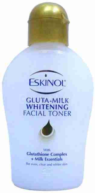 eskinol glutathione toner review GLUTA MILK WHITENING FACIAL Men & Women oral peptides