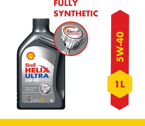 Shell Helix Ultra 5W-40 API SN Full-Synthetic Engine Oil Price in