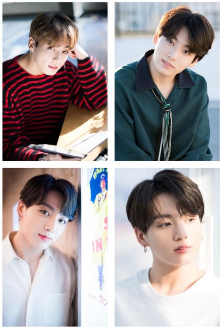 Pack of 10 BTS Member Jungkook Photocard set for BTS Fans | HD