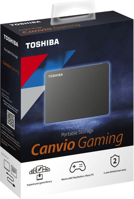 TOSHIBA Canvio Gaming 2 TB External Hard Disk Drive (HDD) Upto 5