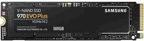 内蔵型SSD samsung SSD 970 EVO 500GB Samsung SSD-013 500 GB Laptop Black SATA Internal Solid State