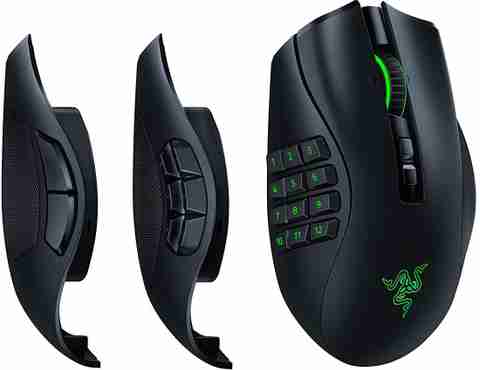 マウス・トラックボール Razer Naga Pro Razer Naga Pro Ambidextrous Optical Gaming Mouse With Bluetooth