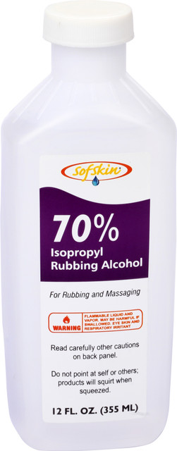 Sofskin 70% Isopropyl Rubbing Alcohol 12 fl oz (355 ml)