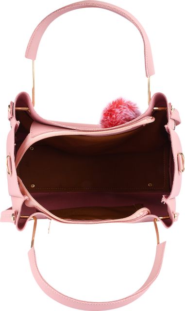 SGM Fashion Women Pink Handbag - Mini (Pack of: 2) - Image 5