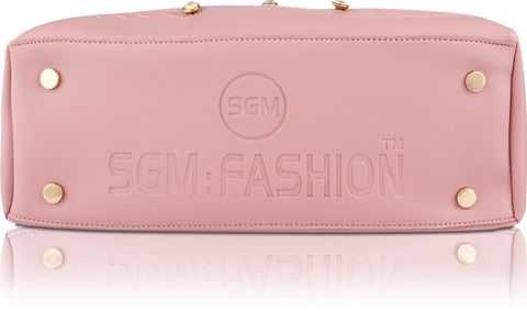 SGM Fashion Women Pink Handbag - Mini (Pack of: 2) - Image 7