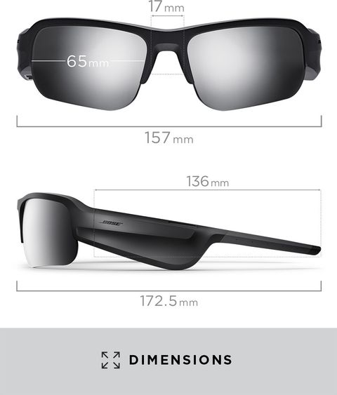 Bose Frames Tempo - Sports Sunglasses with Polarized Lenses and