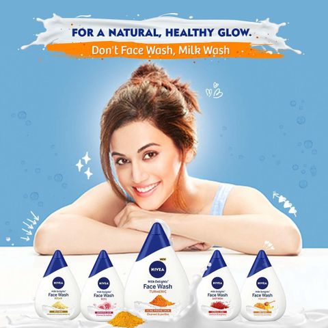 NIVEA Women Milk Delight Besan Face Wash 100ml - Image 8