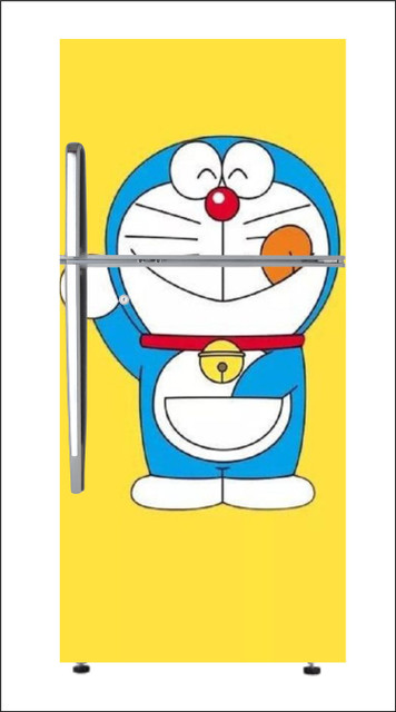 その他 a rare, non-sale Doraemon refrigerator wildartcreation 60 cm DoraemonLarge Single Door Fridge And Decal