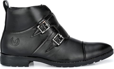 Vellinto Monk Strap For Men (Black , 7) - Image 8