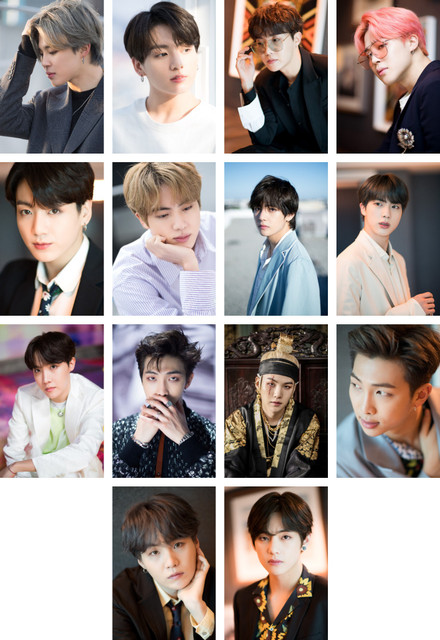 Pack of 56 BTS Band Members Photos collections| for BTS Army| HD+