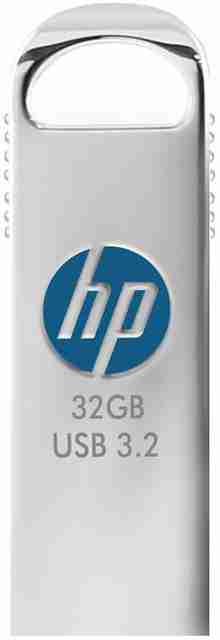 HP x306w 32 GB Pen Drive Compatible with Desktop Computer, Laptop, Mobile USB 3.1 Metal Case (Silver) - Image 2