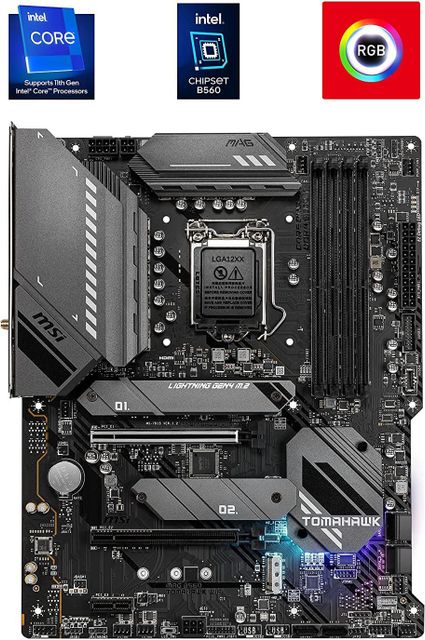 MSI MAG B560 TOMAHAWK WIFI LGA 1200Socket ATX Intel B560 Chipset