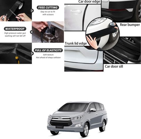 PROEDITION Universal Car Door Guard (Black, Pack of 1) - Image 6