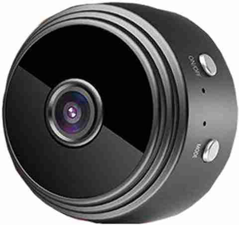 Bzrqx Mini Wireless WiFi HD 1080P Portable Home Security Cameras Sports and Action Camera (Black, 12 MP) - Image 2
