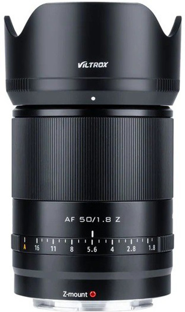 viltrox 50mm F1.8 STM (Z-mount) Wide-angle Prime Lens - viltrox