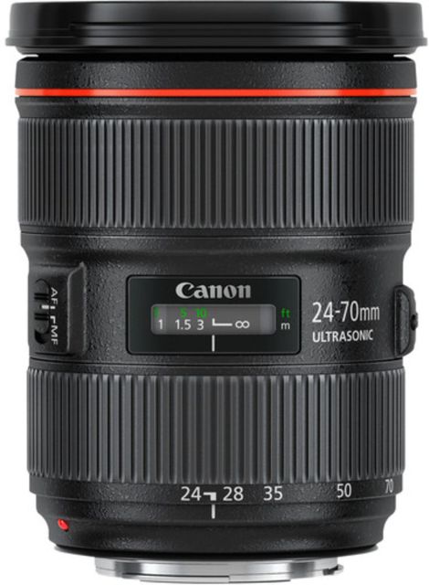 CANON ZOOM LENZ EF 24-70mm F2.8L Ⅱ USM Canon EF 24 - 70 mm f/2.8L II USM Standard Zoom Lens - Canon