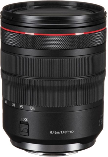 Canon RF 24 - 105 mm F4 L IS USM Wide-angle Zoom Lens - Canon