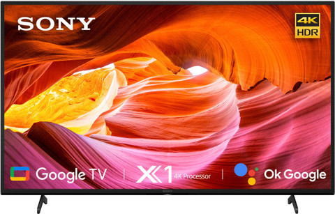 SONY Bravia X75K 125.7 cm (50 inch) Ultra HD (4K) LED Smart Google TV with Google TV Online at best Prices In India
