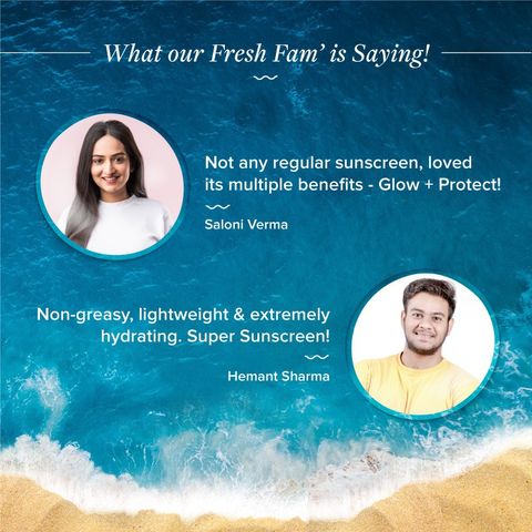 Aqualogica Sunscreen SPF 50 PA++++ Glow+ 150g - Image 8