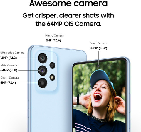 Samsung Galaxy A53 (128 GB Storage, 8 GB RAM) Online at Best Price