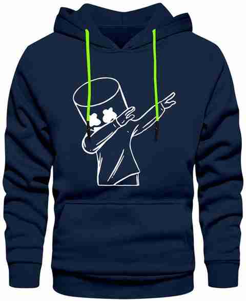 FashionAndYOUTH Men Full Sleeve Printed Hooded Sweatshirt - Image 5