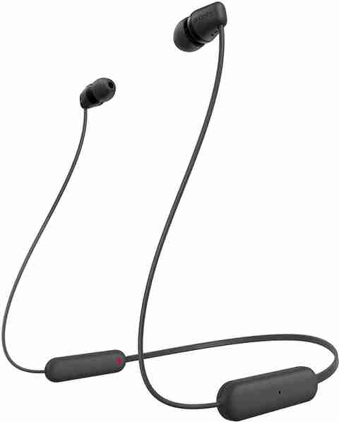Sony WI-C100 Bluetooth Headset (Black, In Ear) - Image 5