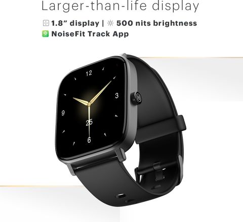 Noise Colorfit Icon 2 1.8'' Display with Bluetooth Calling, AI Voice Assistant Smartwatch (Jet Black Strap, Regular) - Image 8