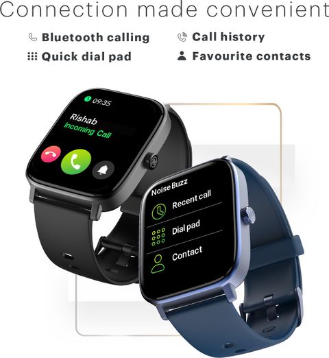 Noise Colorfit Icon 2 1.8'' Display with Bluetooth Calling, AI Voice Assistant Smartwatch (Jet Black Strap, Regular) - Image 7