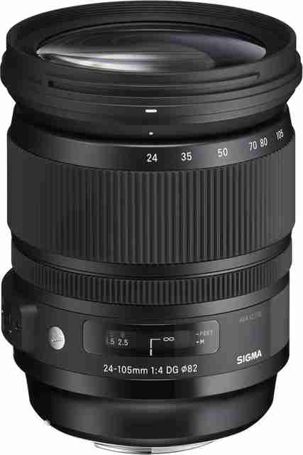 Sigma 24-105mm F/4 DG OS HSM Art（Fマウント） SIGMA 24 - 105 mm f/4 DG OS HSM Art for Canon Cameras Standard