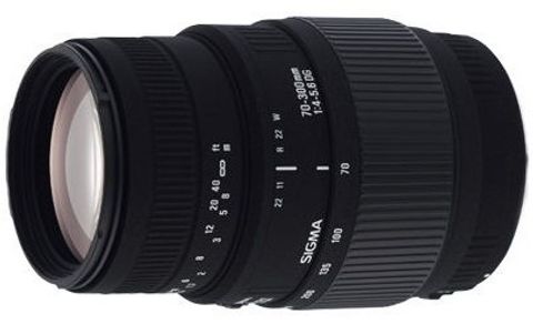 SIGMA 70 - 300 mm F4-5.6 DG Macro Telephoto Zoom Lens - SIGMA
