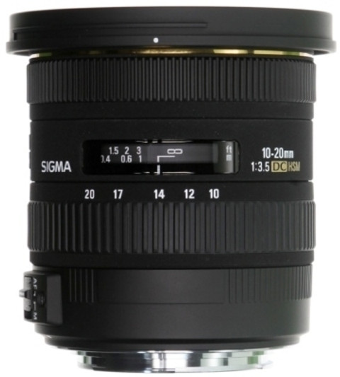 SIGMA 10 - 20 mm 3.5 EX DC HSM Wide-angle Zoom Lens - SIGMA