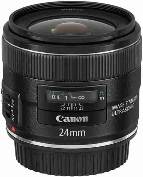 Canon LENS EF 24mm 1:2.8 (良品） Canon EF 24 MM F/2.8 IS USM Wide-angle Prime Lens - Canon