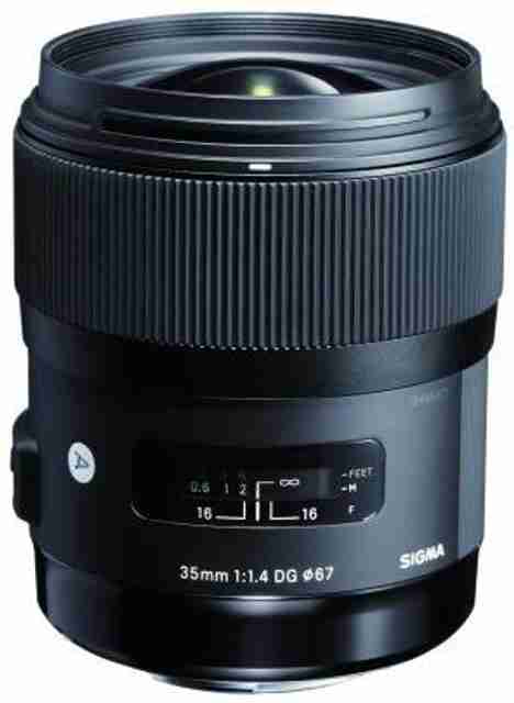 Sigma 35mm f1.4 DG HSM マウントアダプター付き SIGMA 35 mm f/1.4 DG HSM Art Standard Prime Lens - SIGMA