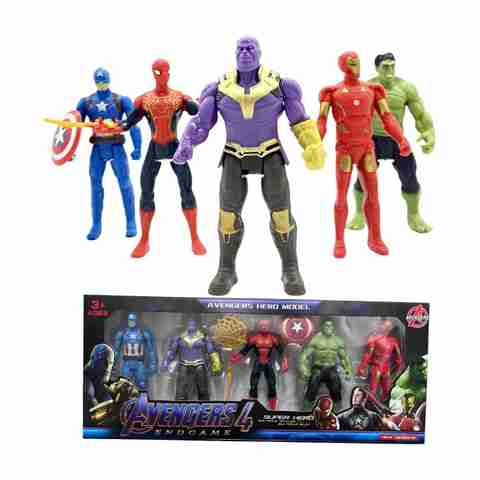 ZN STORE Marvel Avengers Action Figure Toy Multicolor - Image 5
