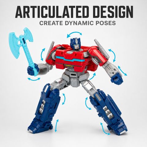 Metaformation Prime Changer Transforming Robot Action Figure Red - Image 6