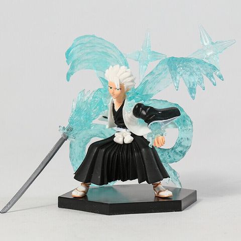 ToonyVerse Anime Anime Figure Hitsugaya Toshiro Figures - 4Inch Cartoon Statues Figure Doll Model (Multicolor) - Image 4