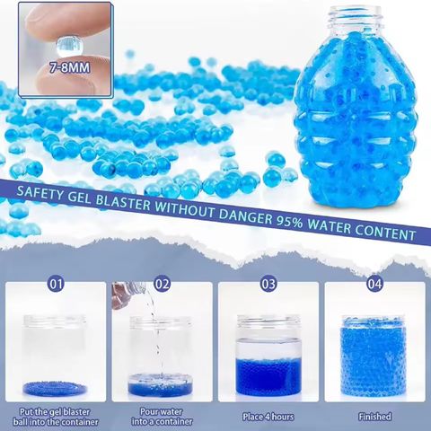 KTRS M416 Electric Gel Water Blaster Multicolor - Image 8
