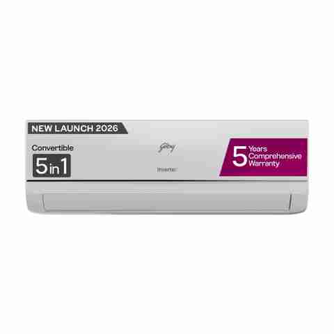Godrej 2026 1 Ton 3 Star Inverter AC, White - Image 5