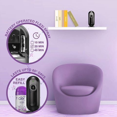 Godrej Aer Matic Room Freshener - Violet Valley Bloom Refill MATIC | (210 ml) - Image 8