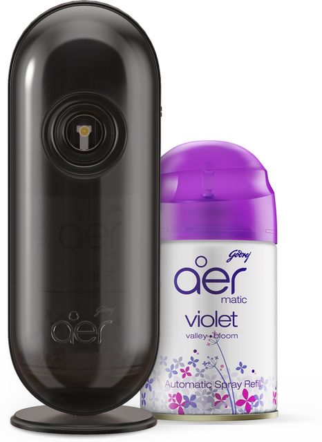 Godrej Aer Matic Violet Valley Bloom 210ml - Image 7