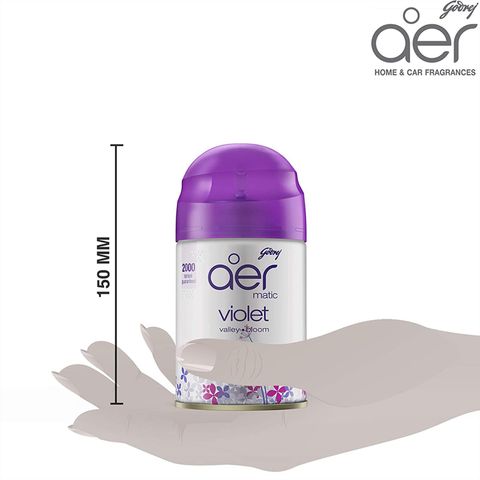 Godrej Aer Matic Room Freshener - Violet Valley Bloom Refill MATIC | (210 ml) - Image 7