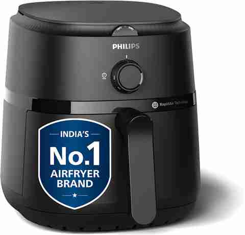 PHILIPS NA120/00 with uses up to 90% less fat, 1500W, with Rapid Air Technology Air Fryer (4.2 L) - Image 5