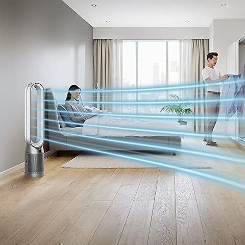 Dyson Cool Air Purifier, H-13 HEPA + Activated Carbon Filter, Wi
