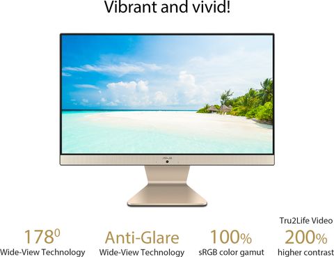 ASUS Vivo AiO V222, All in One Desktop, Intel Pentium Quad Core (8